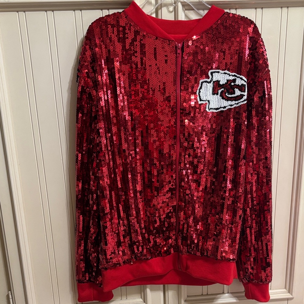 Kansa City Chiefs sequined jacket